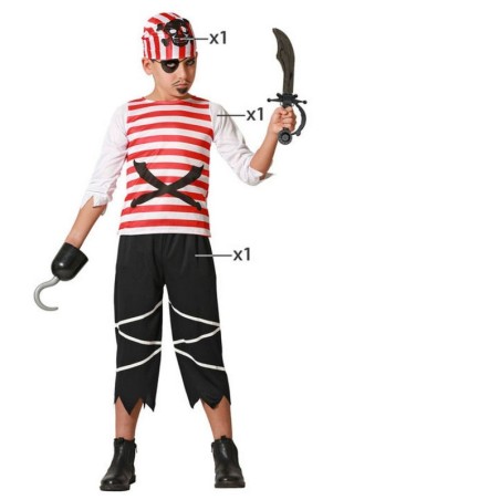 Costume for Children Pirate 7-9 Years