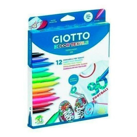 Set of Felt Tip Pens Giotto F49490000 Multicolour (12 Pieces)