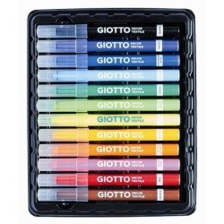 Set of Felt Tip Pens Giotto F49490000 Multicolour (12 Pieces)