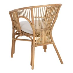 Armchair 57 x 58 x 80 cm Natural Rattan