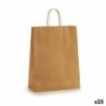 Paper Bag 32 X 12 X 50 cm Brown (25 Units)