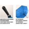 Umbrella Perletti Golf XXL Black Polyester Ø 132 cm