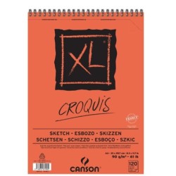 Drawing Pad Canson C200787103 White 20 Sheets (20 Units)