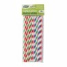 Straws Algon Cardboard Multicolour 25 Pieces 24 Units