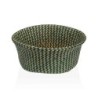 Decorative basket Versa Green Marine algae Ø 28 cm