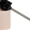 Toilet Brush DKD Home Decor Pink Steel polypropylene Stoneware 11 x 40,5 x 11 cm