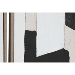 Painting Home ESPRIT Abstract Urban 82,3 x 4,5 x 82,3 cm (2 Units)