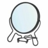 Magnifying Mirror Black Iron 11 x 13 x 1,5 cm (12 Units)