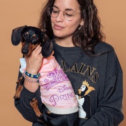 Dog Sweatshirt Disney Princess Pink XS