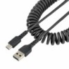 USB A to USB C Cable Startech R2ACC-50C-USB-CABLE Black 50 cm