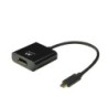 USB Cable Ewent EW9825 Black 15 cm