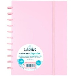 Notebook Carchivo Ingeniox Pink A4