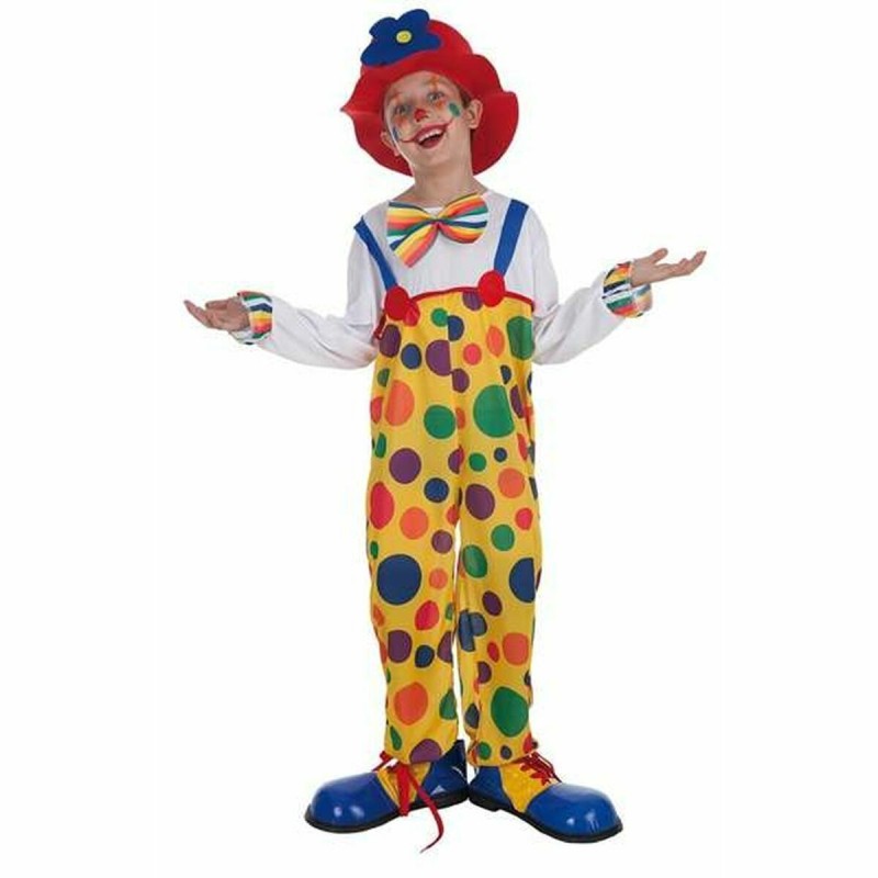 Costume for Children Male Clown (2 Pieces)