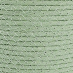 Set of Baskets Rope 17 x 17 x 20 cm Light Green (3 Pieces)