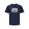 Men’s Short Sleeve T-Shirt Jack & Jones LOGO TEE SS 12252376 Navy Blue