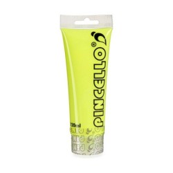 Acrylic paint Neon Yellow 120 ml (12 Units)