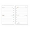 Diary Refill Finocam Open R597 2024 White 11,7 x 18,1 cm