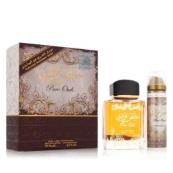 Unisex' Perfume Set Lattafa Pure Oudi EDP 2 Pieces