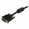 DVI-D Digital Video Cable Startech DVIDSMM2M 2 m Black