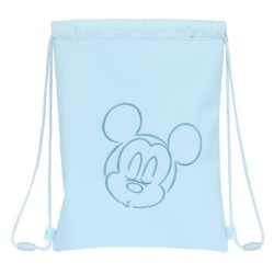 Backpack with Strings Mickey Mouse Clubhouse Light Blue (26 x 34 x 1 cm)