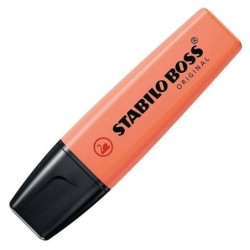 Fluorescent Marker Stabilo Boss Coral 10 Pieces