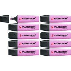 Fluorescent Marker Stabilo Boss Fuchsia 10 Pieces