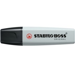 Fluorescent Marker Stabilo Boss Grey 10 Pieces