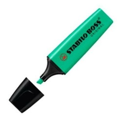 Fluorescent Marker Stabilo Boss Turquoise 10 Pieces