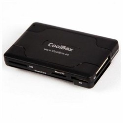 External Card Reader CoolBox CRE-065A Black