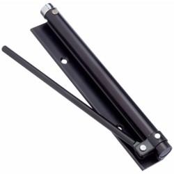 Door closer Micel MC02 NE m57202 Spring Black Aluminium 20 x 3 cm