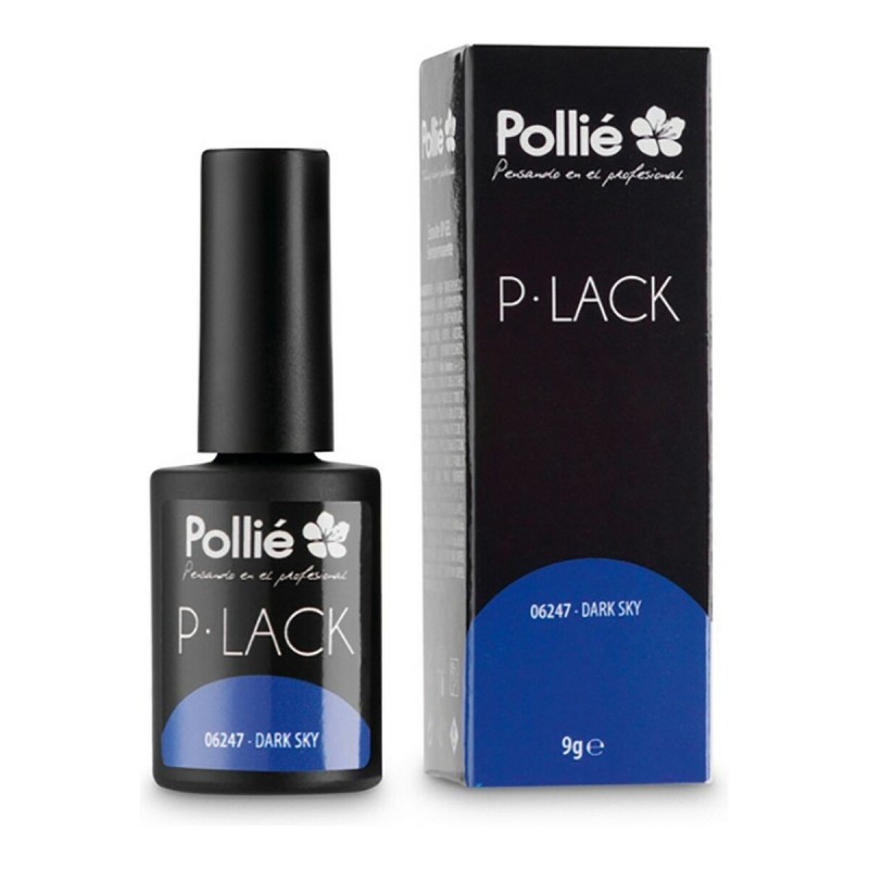 Nail Polish Semi-permanent P-Lack Eurostil DARK SKY Dark Sky (9 gr)