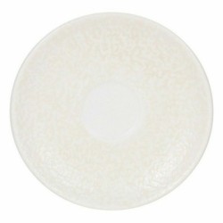 Plate Inde Atelier Porcelain White Ø 12 cm (6 Units) (ø 12 cm)