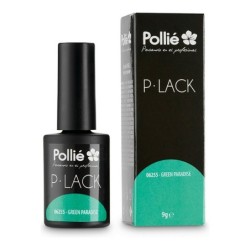 Nail Polish Semi-permanent P-Lack Eurostil GREEN PARADISE Green Paradise (9 gr)