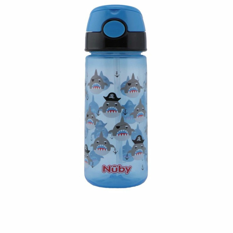 Training Glass Nûby Taza Shark 540 ml Blue