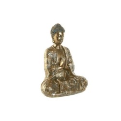 Decorative Figure Home ESPRIT Golden Buddha Oriental 20 x 12 x 24,3 cm