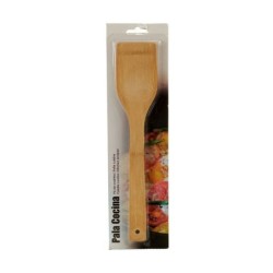 Kitchen Spatula 30 x 6,3 x 0,6 cm Wood Bamboo (12 Units)