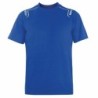 Short Sleeve T-Shirt Sparco TECH STRETCH Blue