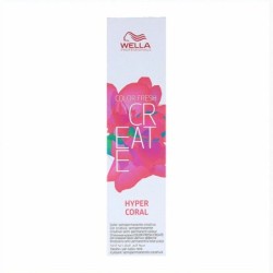 Permanent Dye Wella Color Fresh Create Hyper Coral Coral (60 ml)