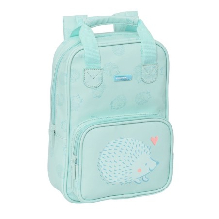 Child bag Safta Erizo Turquoise 20 x 28 x 8 cm