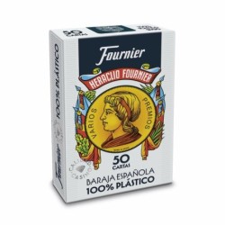 Pack of Spanish Playing Cards (50 Cards) Fournier 10023423 Cardboard