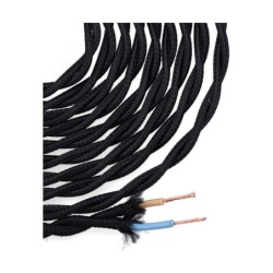 Cable EDM C41 2 x 0,75 mm Black 5 m