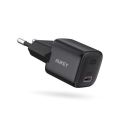 Wall Charger Aukey PA-B1 Black Black 20 W (1 Unit)