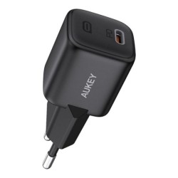 Wall Charger Aukey PA-B1 Black Black 20 W (1 Unit)