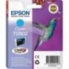 Original Ink Cartridge Epson Cartucho T0802 cian Cyan