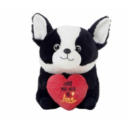 Fluffy toy Creaciones Llopis Dog Heart 35 cm Dalmatian