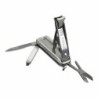 Multi-purpose knife True Nailclip tu215k Nail clipper 6 in 1 Silver