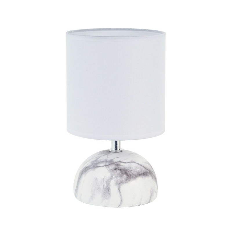 Desk lamp Versa White Ceramic 14 x 23,5 x 14 cm