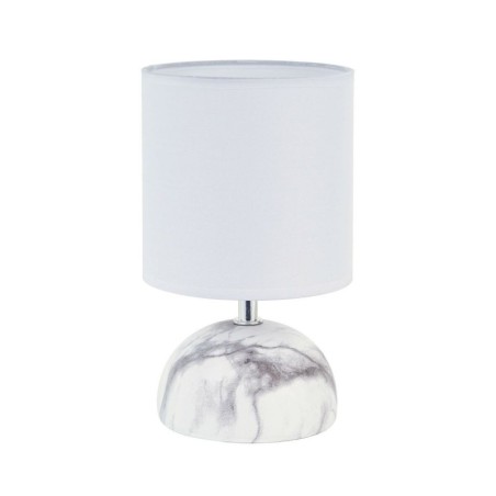 Desk lamp Versa White Ceramic 14 x 23,5 x 14 cm