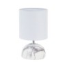 Desk lamp Versa White Ceramic 14 x 23,5 x 14 cm