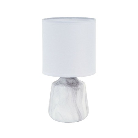 Desk lamp Versa White Ceramic 24,5 x 12,5 x 24,5 cm